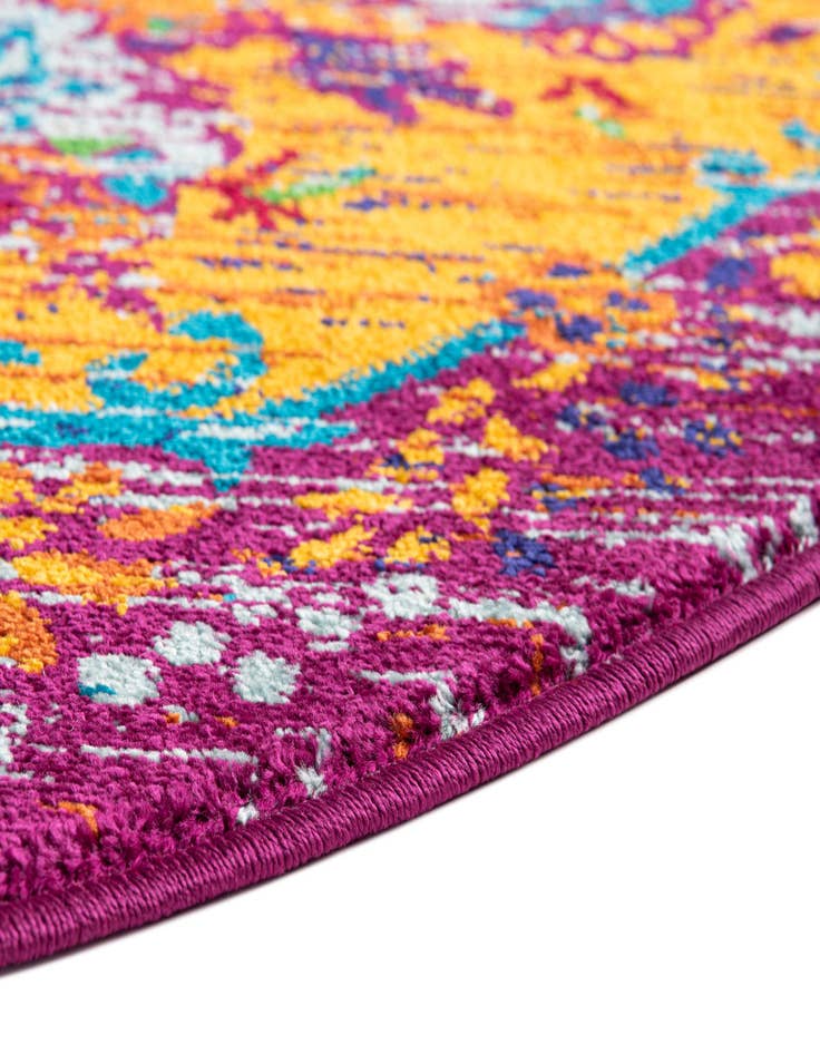 Detail image of  5' 3 x 5' 3 Calypso Round Rug