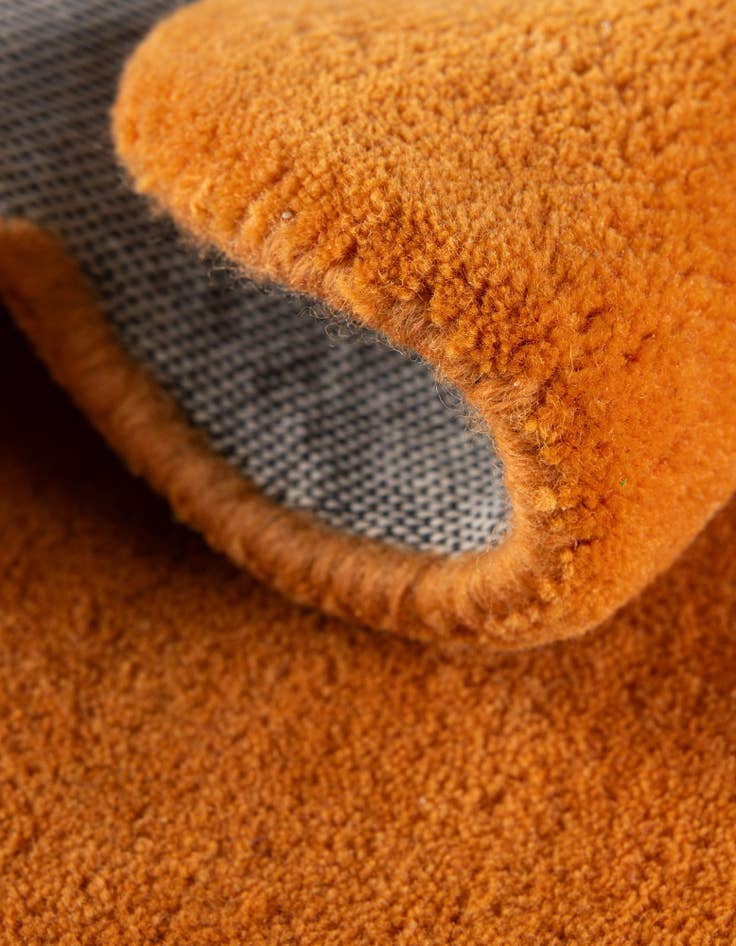 Detail image of  3' 1 x 3' 1 Happy Rugs Funky Flower Wool Round