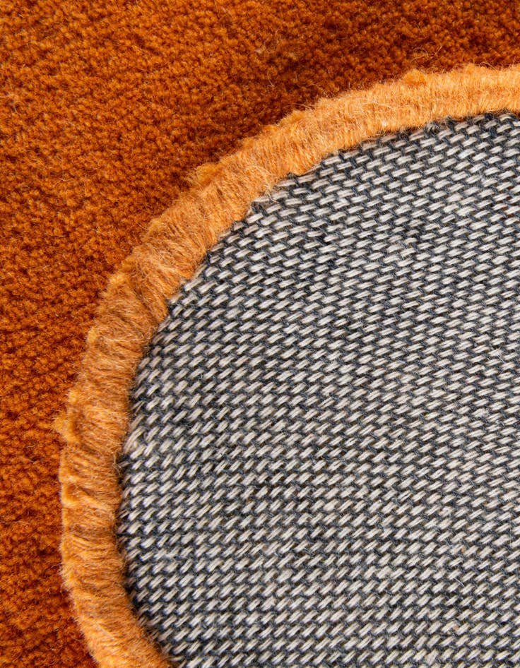 Detail image of  3' 1 x 3' 1 Happy Rugs Funky Flower Wool Round