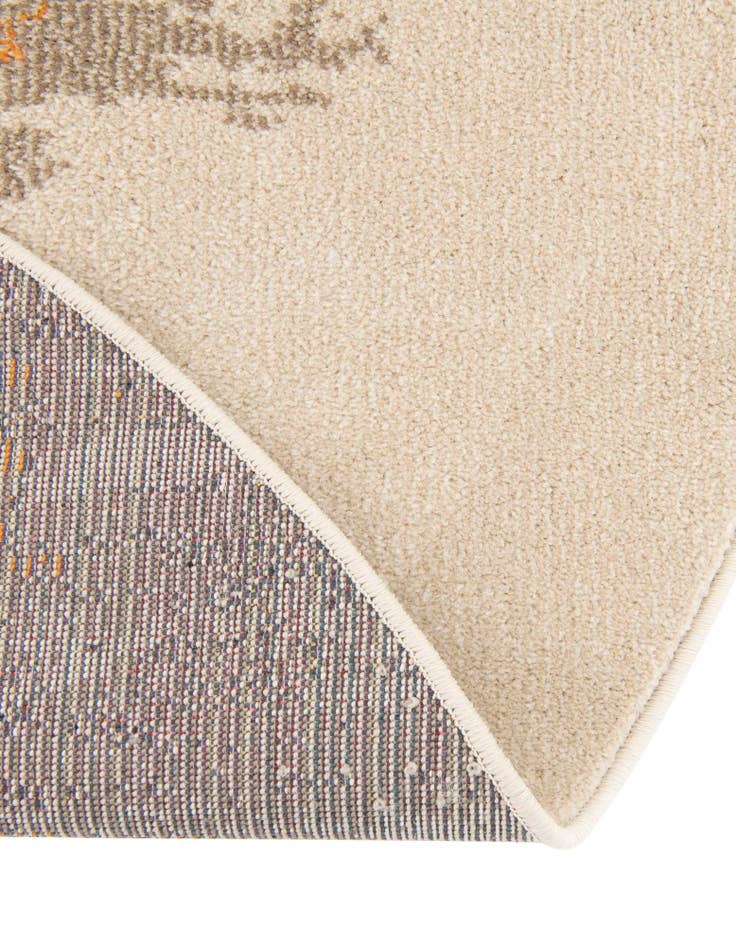 Detail image of  6' x 6'  Washable Hyacinth Round Rug