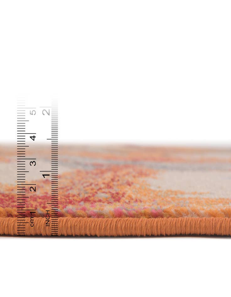 Detail image of  6' x 6'  Washable Hyacinth Round Rug