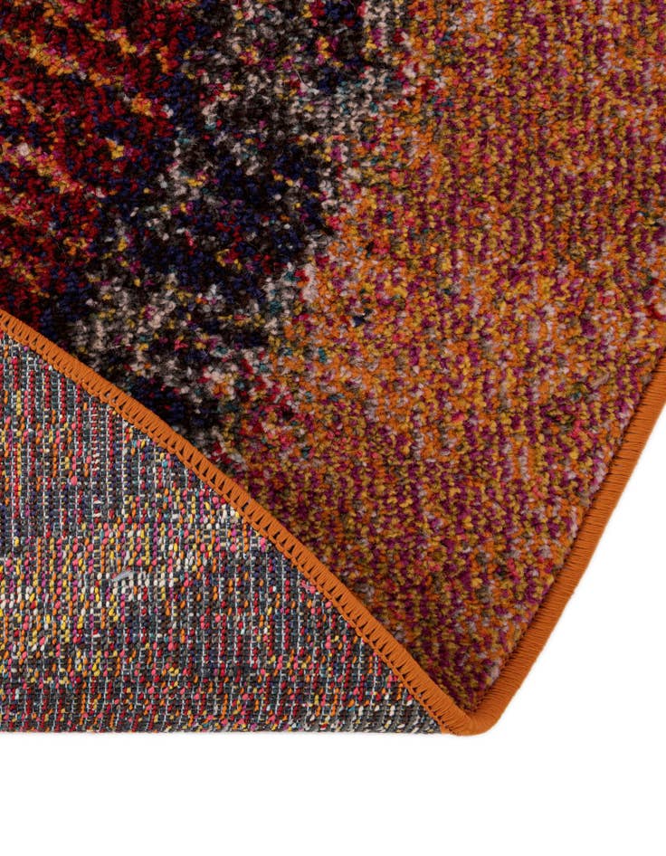 Detail image of  5' 3 x 5' 3  Washable Hyacinth Round Rug