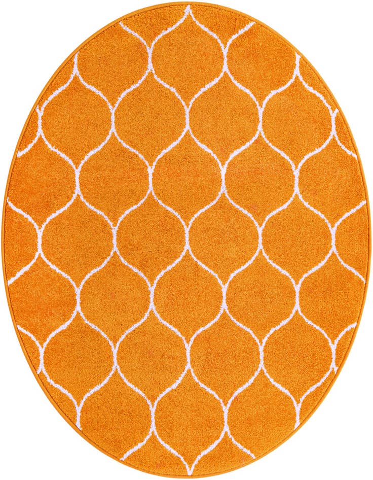 Detail image of  4' x 4' Lattice Frieze Round Rug