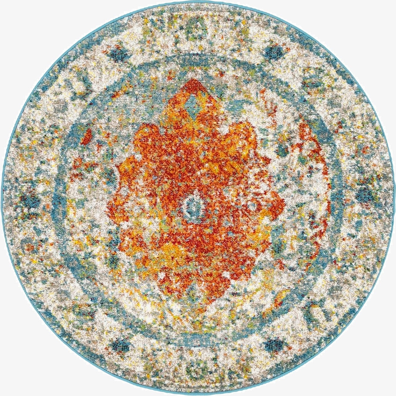  4' x 4' Veneto Round Rug