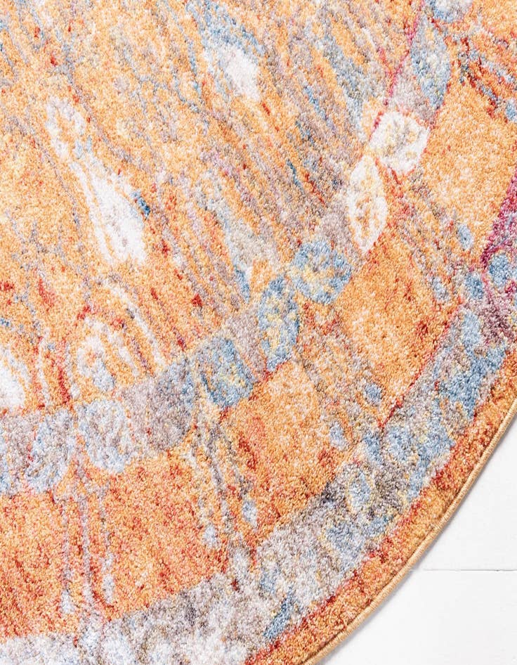 Detail image of  3' 3 x 3' 3 Williamsburg Round Rug