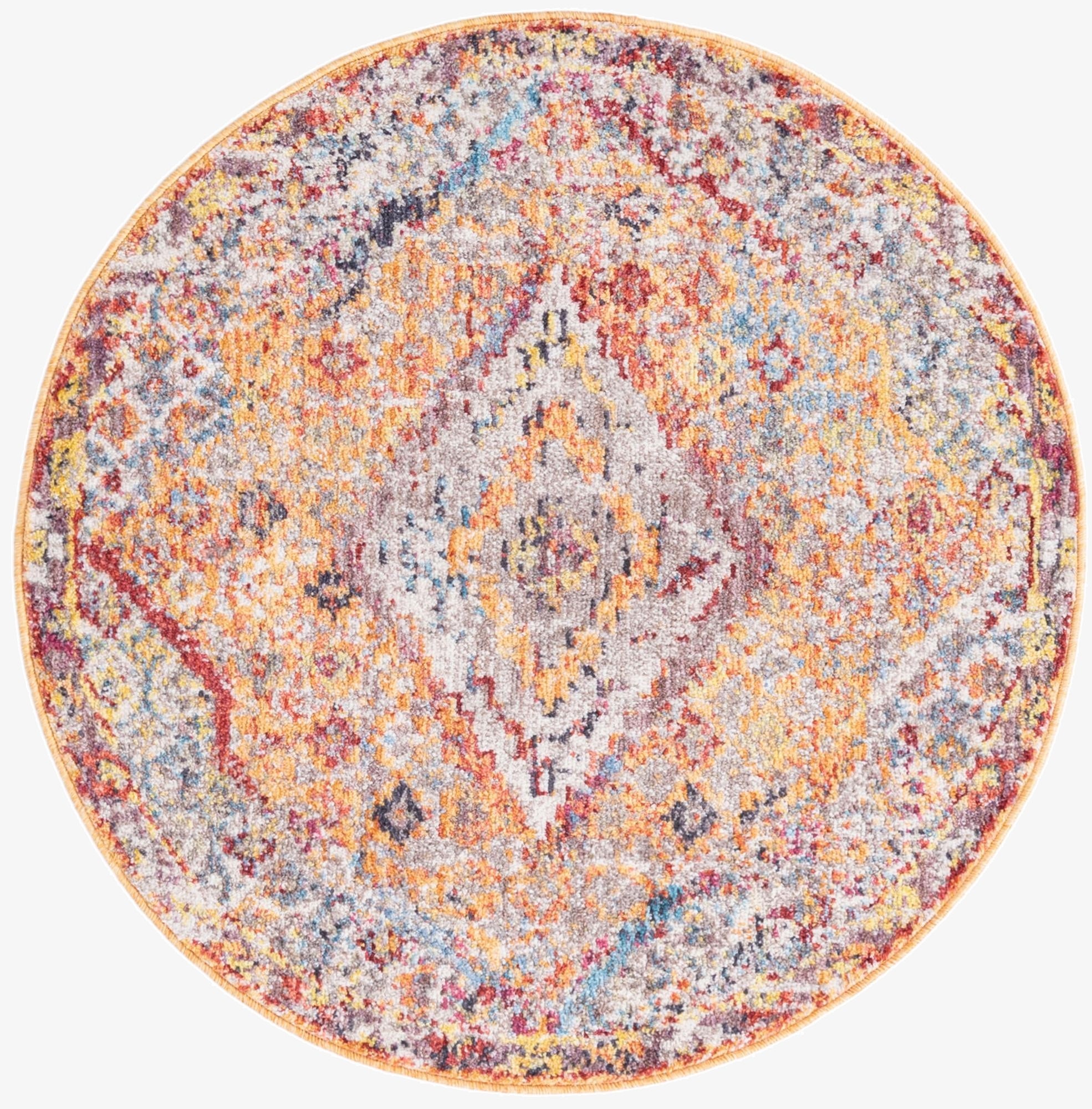  3' 3 x 3' 3 Williamsburg Round Rug