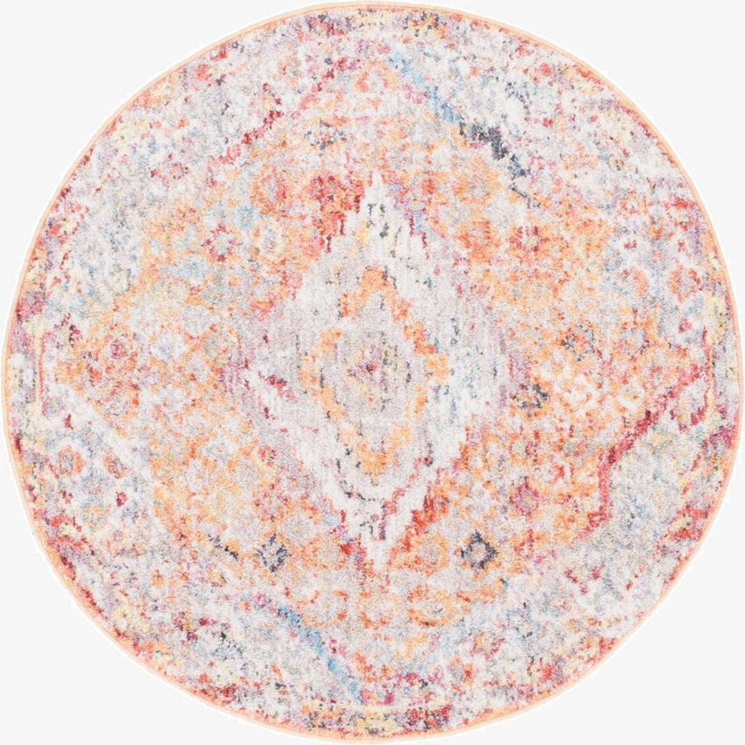  3' 3 x 3' 3 Williamsburg Round Rug