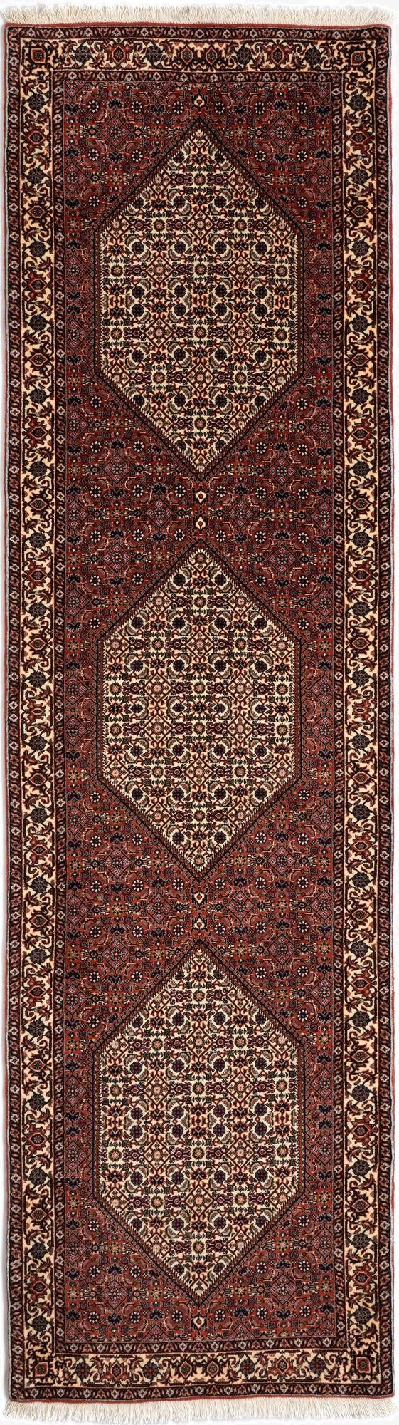  2' 8 x 9' 10 Bidjar Wool Runner Rug