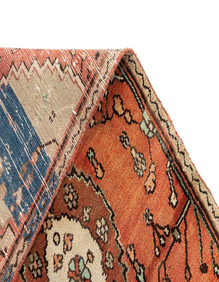 Detail image of  3' 1 x 10' 11 Hamedan Wool Runner Rug