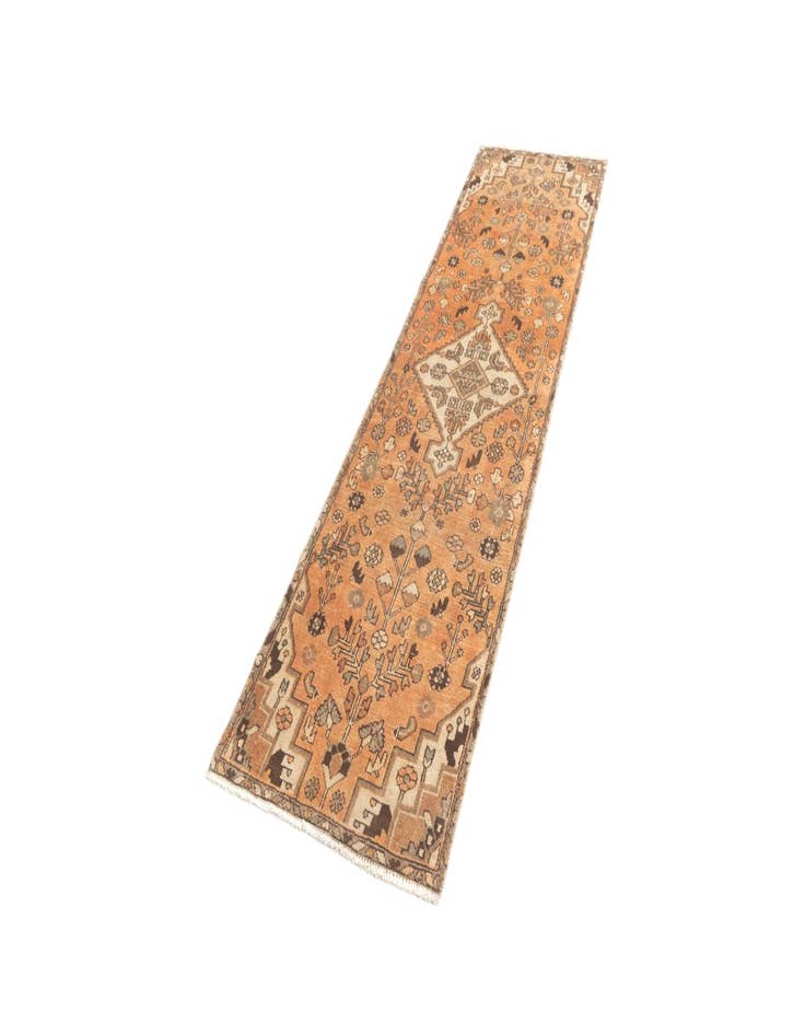 Detail image of  2' 6 x 9' Hamedan Runner Rug