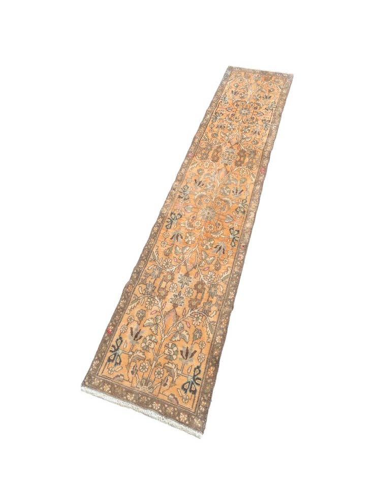 Detail image of  2' 2 x 8' 5 Hamedan Runner Rug