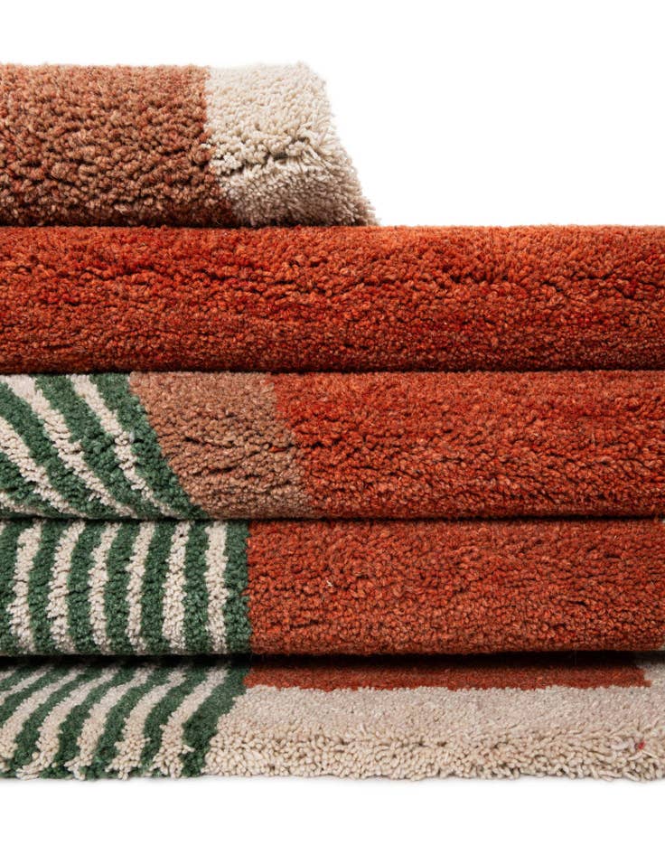 Detail image of  2' x 8' Handtufted Wool Runner Rug