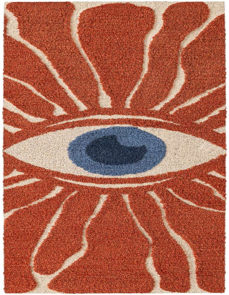 Primary image  2' x 8' Handtufted Wool Runner Rug