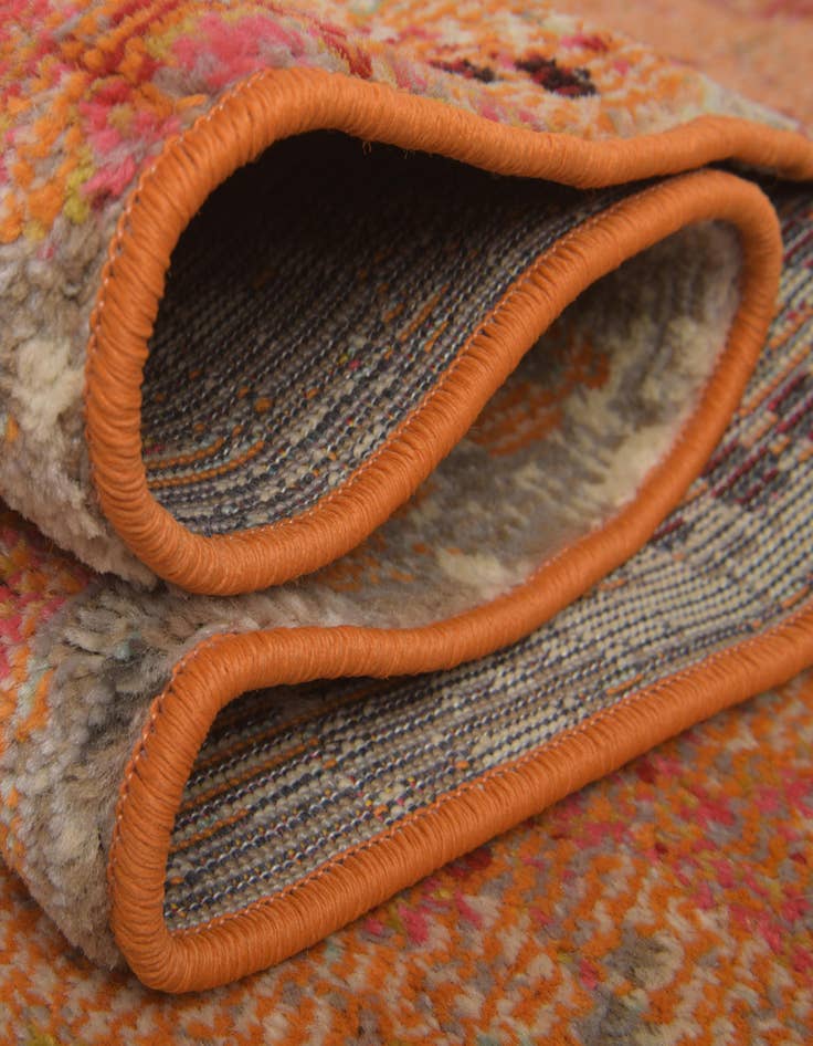 Detail image of  2' 2 x 6' 9  Washable Hyacinth Runner Rug