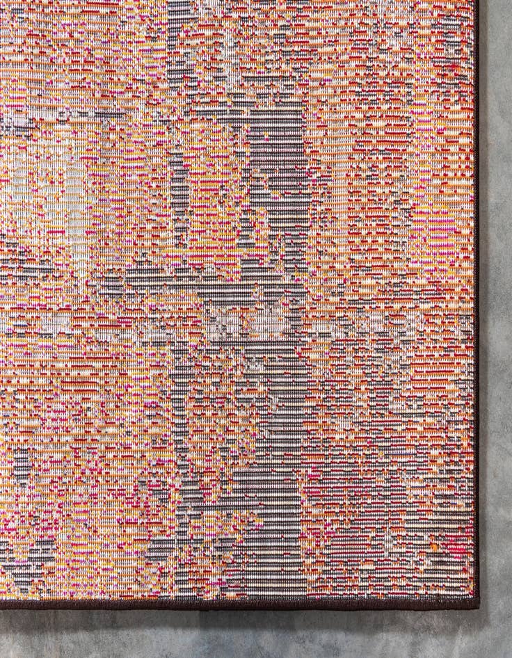 Detail image of  2' 2 x 6' 9  Washable Hyacinth Runner Rug