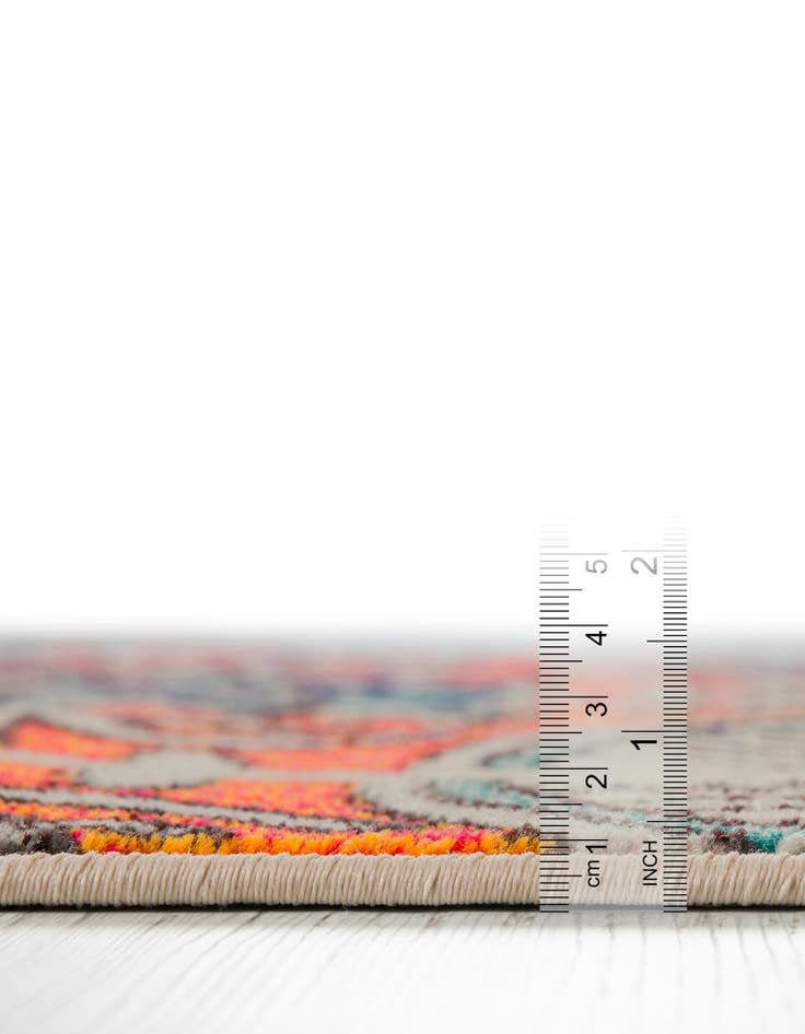 Detail image of  2' 7 x 10'  Washable Hyacinth Runner Rug