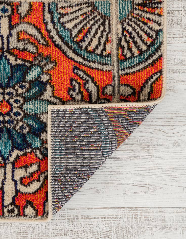 Detail image of  2' 7 x 10'  Washable Hyacinth Runner Rug