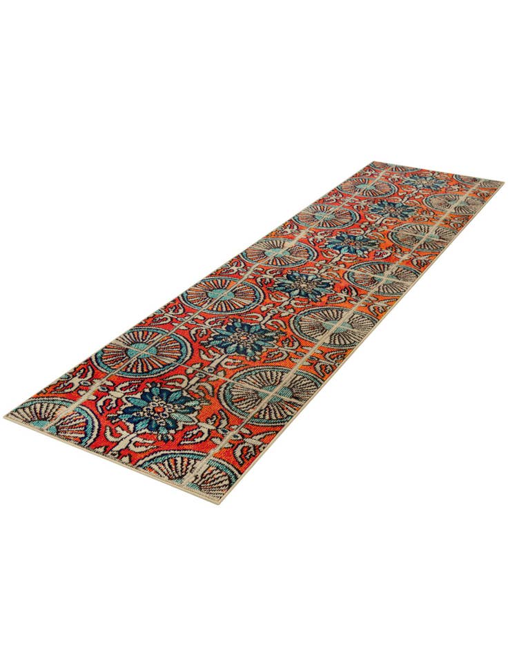 Detail image of  2' 7 x 10'  Washable Hyacinth Runner Rug