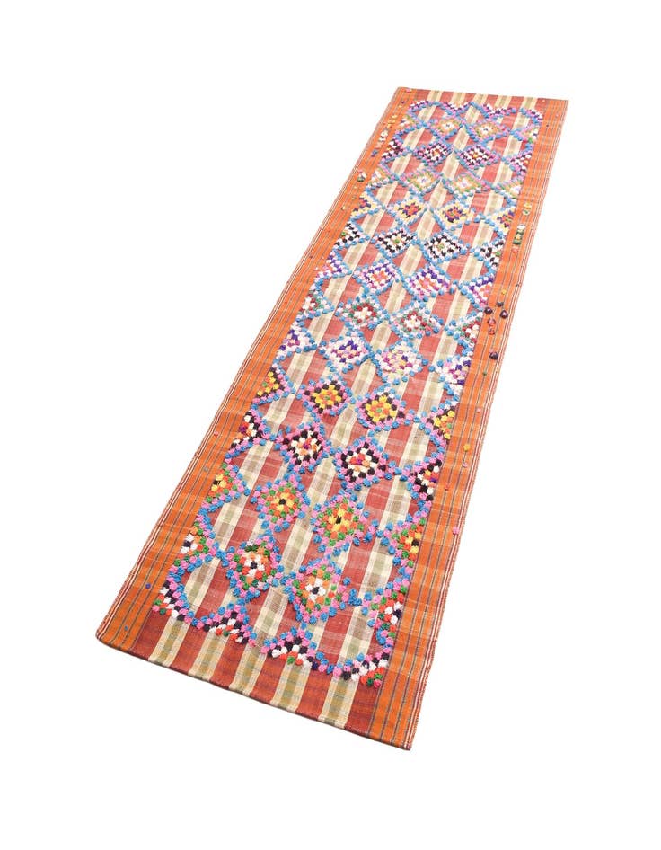 Detail image of  4' 1 x 12' 1 Jajim Runner Rug