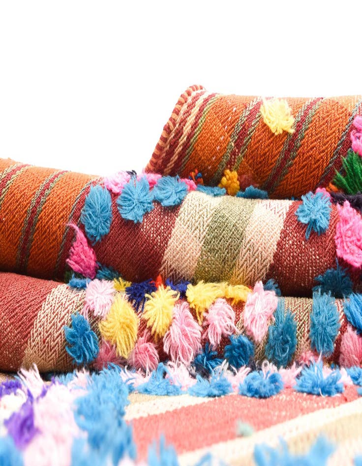 Detail image of  4' 1 x 12' 1 Jajim Runner Rug