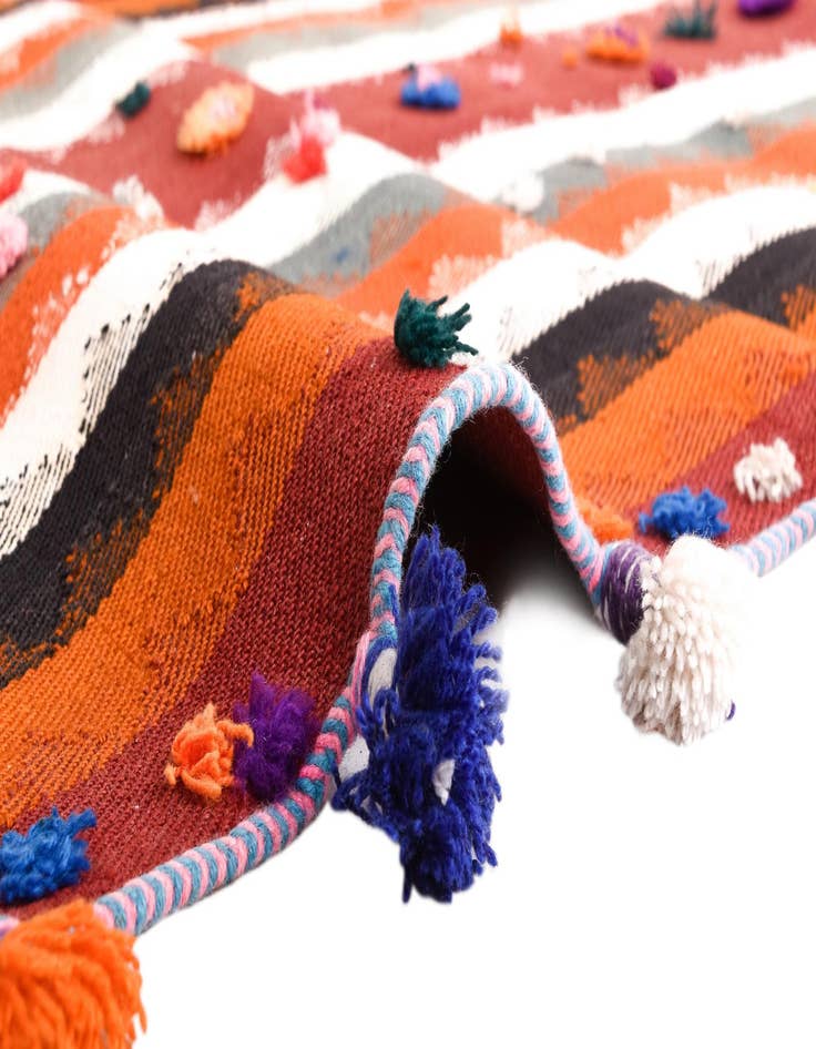 Detail image of  3' 3 x 11' 5 Jajim Runner Rug