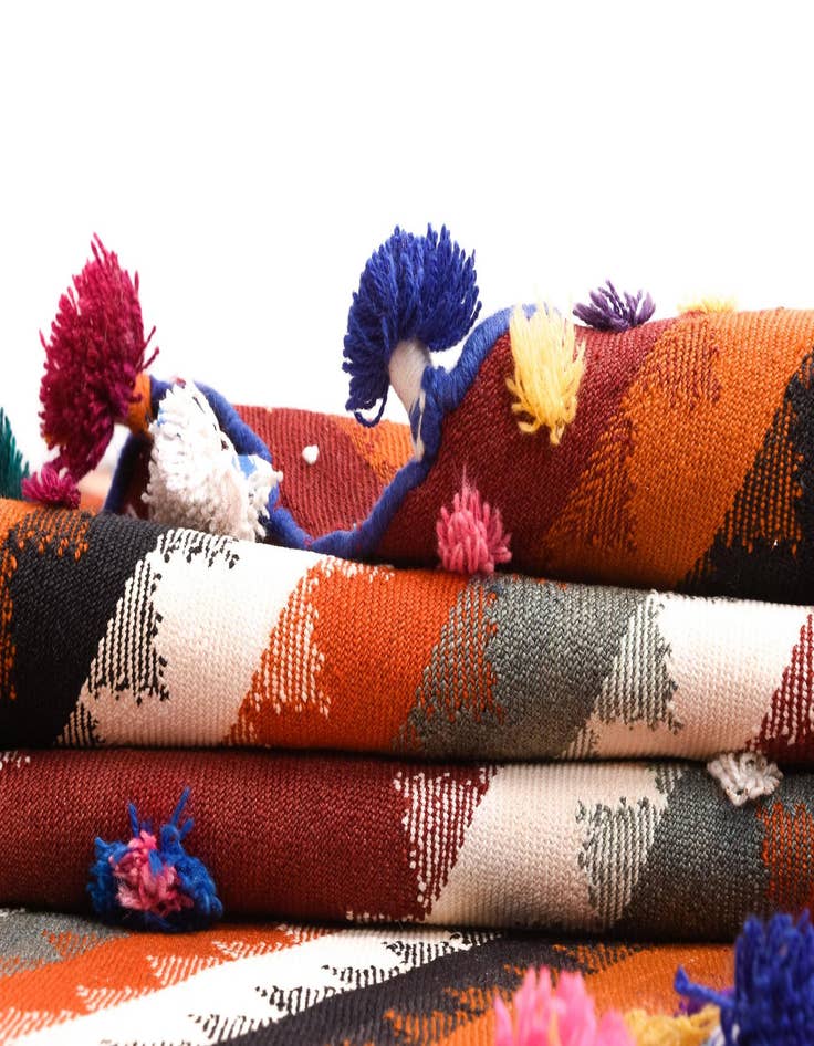 Detail image of  3' 3 x 11' 5 Jajim Runner Rug