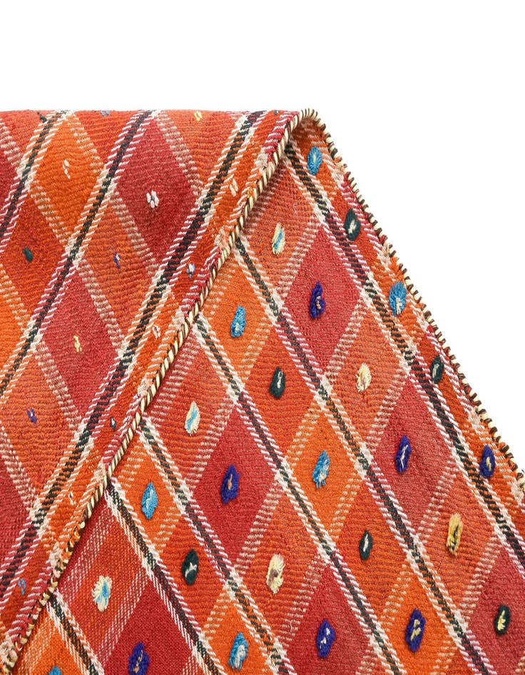 Detail image of  4' 2 x 8' 11 Jajim Runner Rug