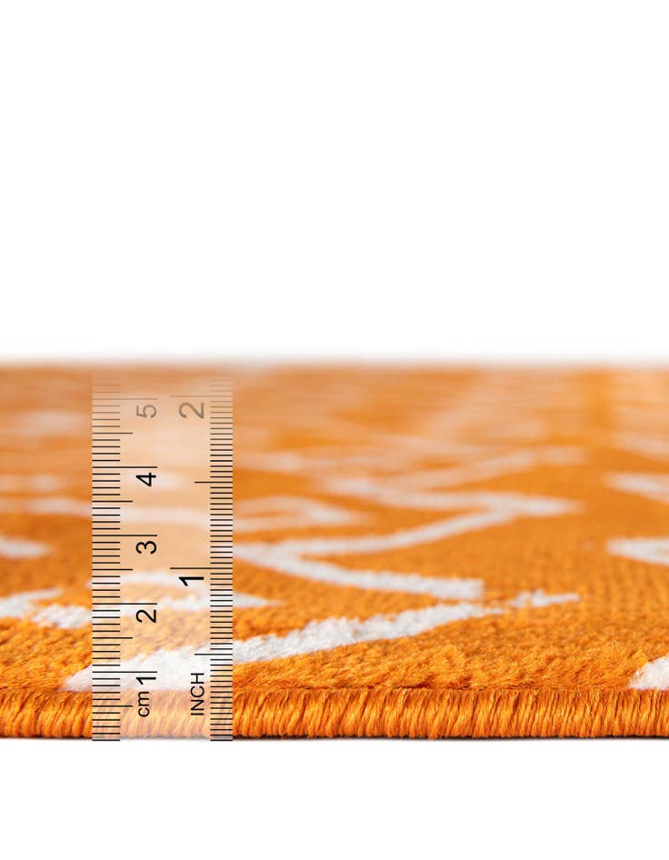 Detail image of  2' 6 x 8' 2 Kasbah Trellis Runner Rug