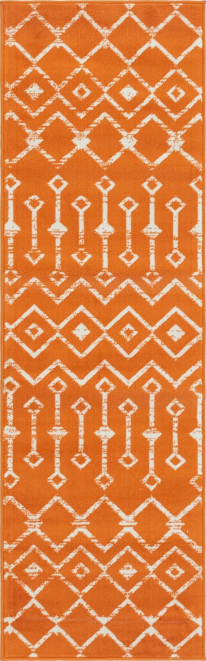  2' x 6' 7 Kasbah Trellis Runner Rug