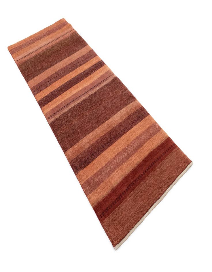 Detail image of  2' 7 x 7' 7  Hand Knotted Kashkuli Persian Runner Rug