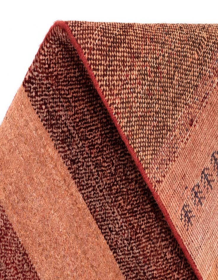 Detail image of  2' 7 x 7' 7  Hand Knotted Kashkuli Persian Runner Rug