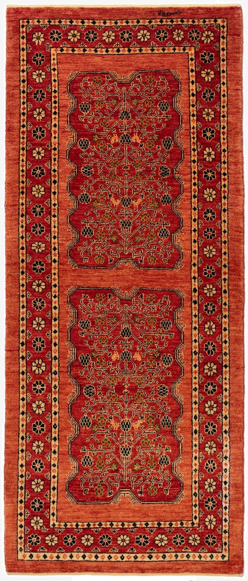  2' 10 x 6' 11 Kashkuli Runner Rug
