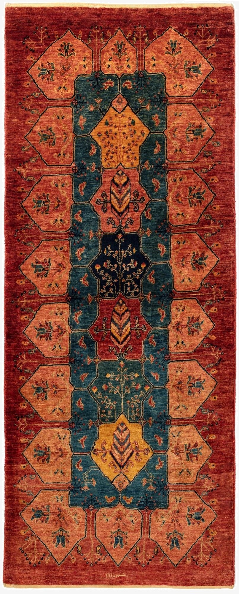  2' 10 x 7' 1 Kashkuli Runner Rug