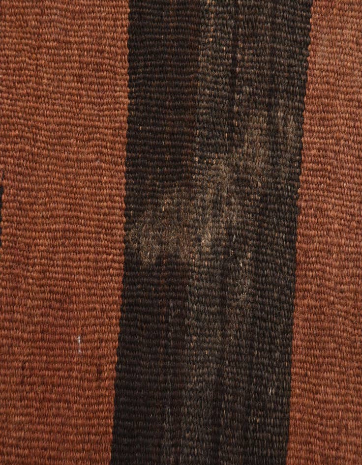 Detail image of  4' 7 x 15' 8  Hand Woven Kilim Fars Wool Runner Rug