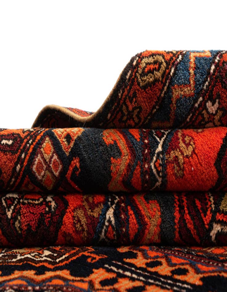 Detail image of  4' 7 x 10' 6 Koliaei Wool Runner Rug