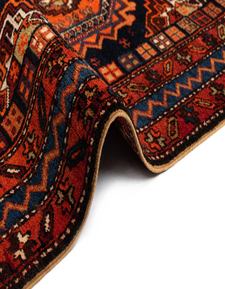 Detail image of  4' 7 x 10' 6 Koliaei Wool Runner Rug