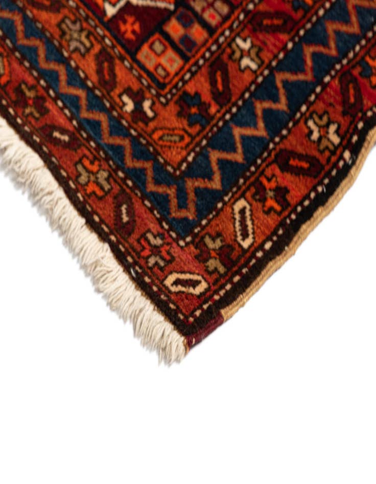 Detail image of  4' 7 x 10' 6 Koliaei Wool Runner Rug