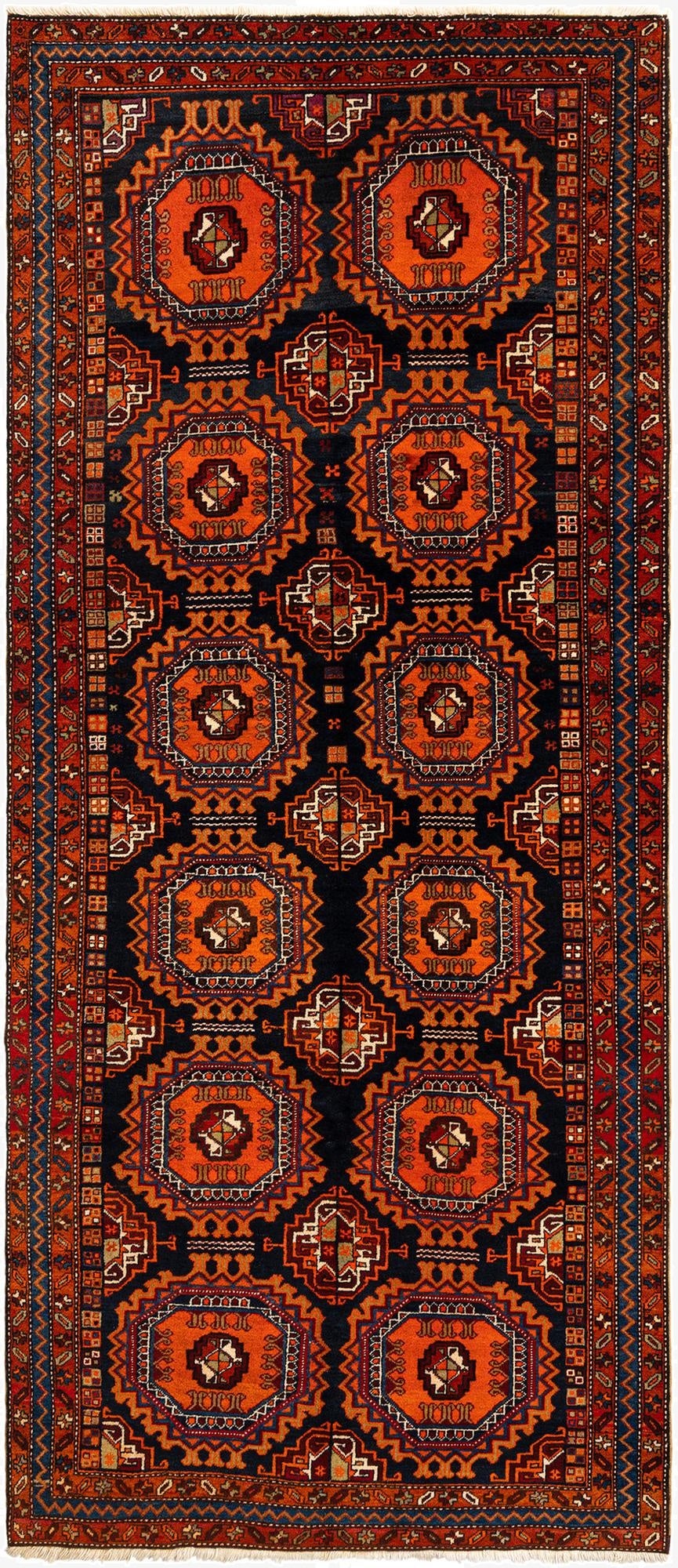  4' 7 x 10' 6 Koliaei Wool Runner Rug