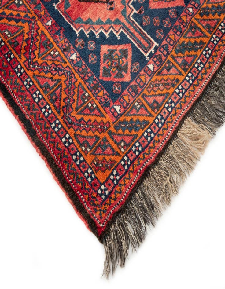 Detail image of  4' 9 x 10' 2  Hand Knotted Lori Persian Wool Runner Rug