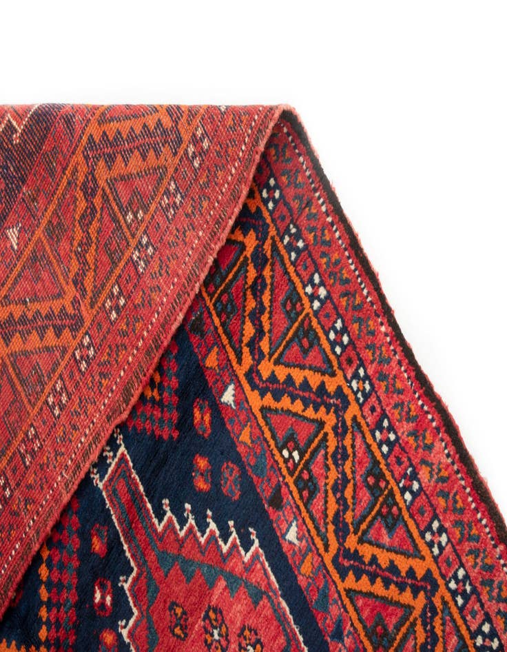 Detail image of  4' 9 x 10' 2  Hand Knotted Lori Persian Wool Runner Rug