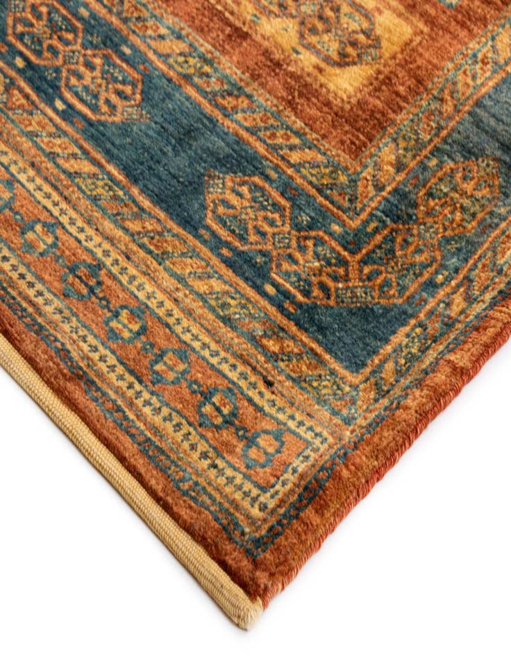 Detail image of  2' 7 x 12' 11 Luribaft Wool Runner Rug