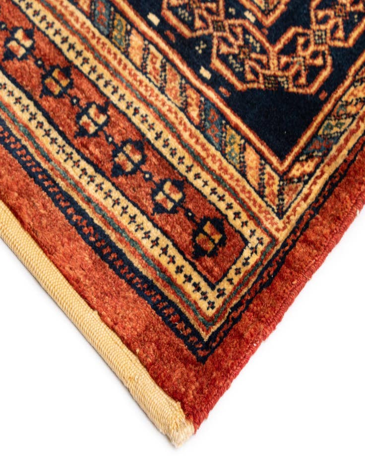 Detail image of  2' 9 x 9' 8 Luribaft Wool Runner Rug