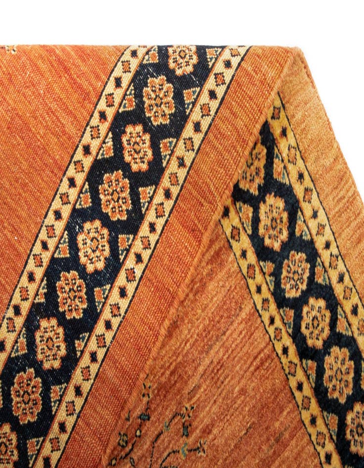 Detail image of  2' 10 x 8' 9 Luribaft Wool Runner Rug
