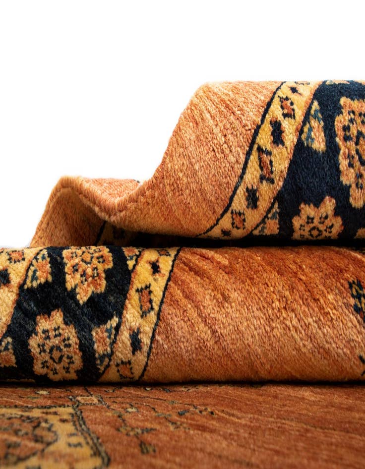 Detail image of  2' 10 x 8' 9 Luribaft Wool Runner Rug