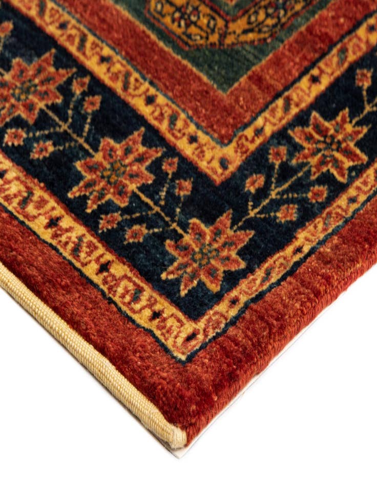 Detail image of  2' 9 x 9' 10 Luribaft Wool Runner Rug
