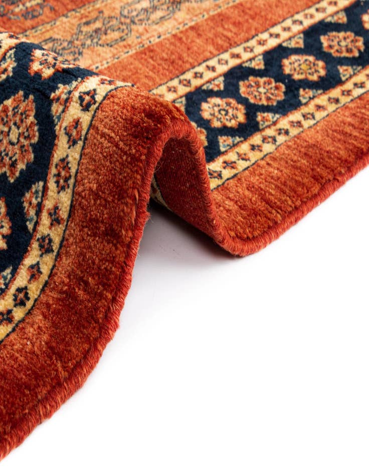 Detail image of  2' 10 x 9' 6 Luribaft Wool Runner Rug