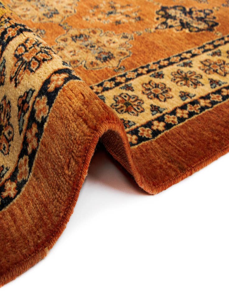 Detail image of  2' 9 x 7' 3 Luribaft Wool Runner Rug