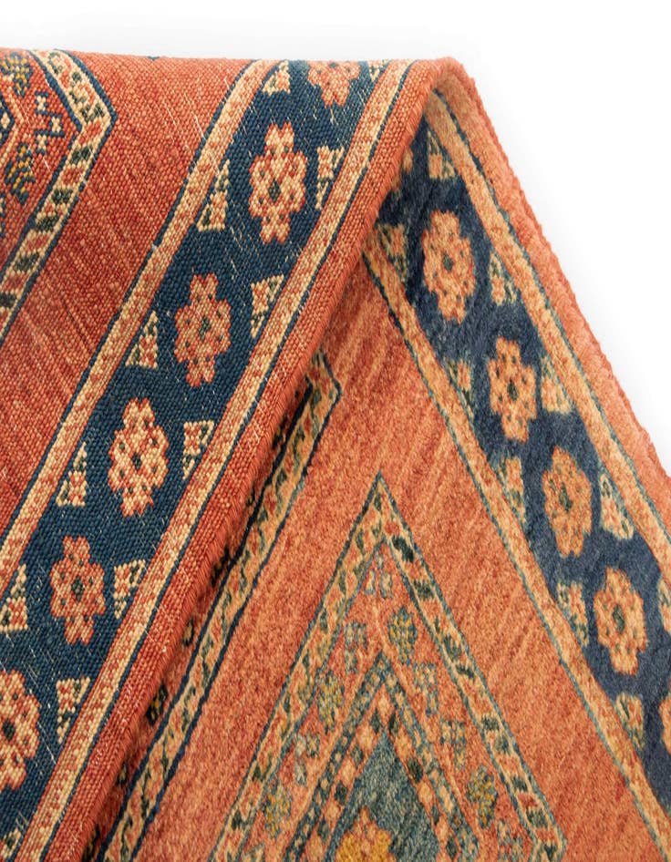 Detail image of  2' 9 x 6' 8 Luribaft Wool Runner Rug
