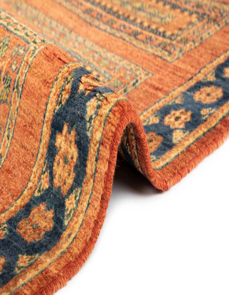 Detail image of  2' 9 x 6' 8 Luribaft Wool Runner Rug