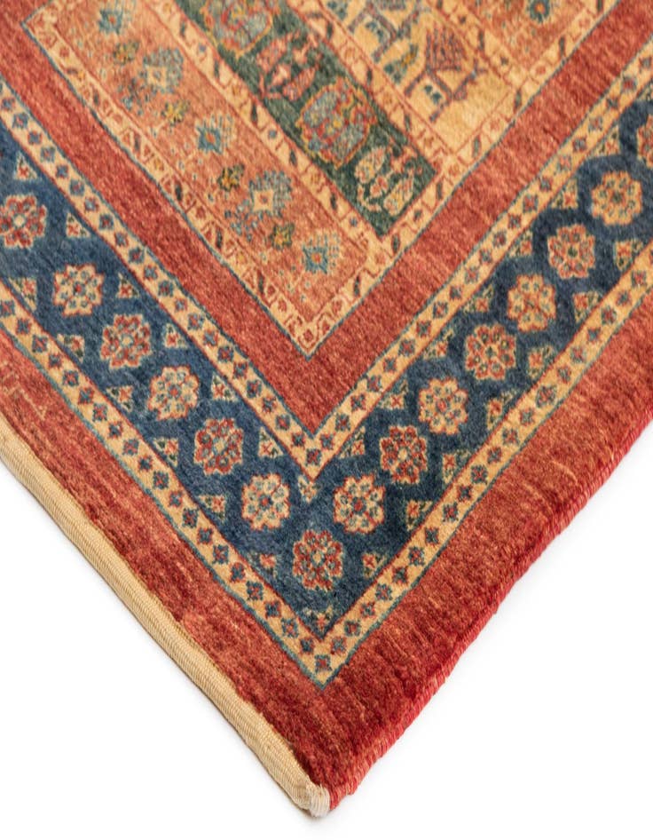 Detail image of  2' 8 x 6' 8 Luribaft Wool Runner Rug